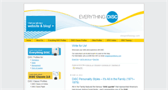 Desktop Screenshot of discprofileblog.com